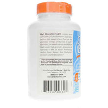 High Absorption CoQ10 400 Mg, 180 Veg Capsules, by Doctors Best, image #3