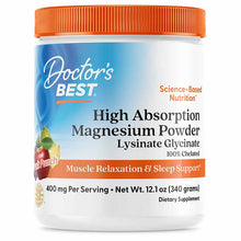 High Absorption Magnesium Powder, Fruit Punch, by Doctors Best