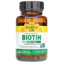 High Potency Biotin 5 Mg, by Country Life