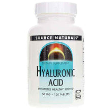 Hyaluronic Acid 50 Mg Tablets, by Source Naturals