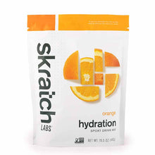 Hydration Sport Drink Mix, Orange, 20 Servings, by Skratch Labs
