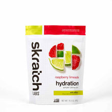 Hydration Sport Drink Mix, Raspberry Limeade, 20 Servings, by Skratch Labs