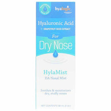 HylaMist HA Nasal Mist for Dry Nose, by Hyalogic