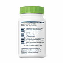 White bottle with green cap containing Hyperbiotics Pro-Men Probiotic tablets, displaying product label with usage instructio