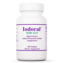 Iodoral 12.5 Mg Iodine/Potassium Iodide, 180 Tablets, by Optimox