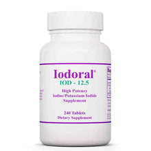 Iodoral 12.5 Mg Iodine/Potassium Iodide, 240 Tablets, by Optimox