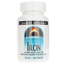 Iron 25 Mg, by Source Naturals