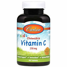 Kids Chewable Vitamin C with Natural Tangerine Flavor, by Carlson Labs