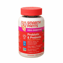 Kids Probiotic & Prebiotic Gummies Strawberry, by SmartyPants Vitamins
