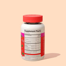 Kids Probiotic & Prebiotic Gummies Strawberry, by SmartyPants Vitamins