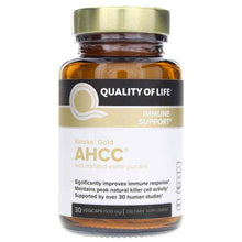 Kinoko Gold AHCC 500 Mg, 30 Veg Capsules, by Quality Of Life