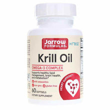 Krill Oil 1200 Mg, 60 Softgels, by Jarrow Formulas
