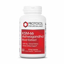 KSM-66 Ashwagandha, 90 Veg Capsules, by Protocol For Life Balance