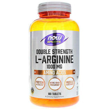 L-Arginine 1000 Mg Double Strength, 180 Tablets, by NOW Foods