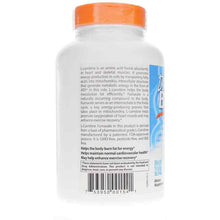 L-Carnitine Fumarate 855 Mg, 180 Veg Capsules, by Doctors Best, image #3