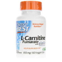 L-Carnitine Fumarate 855 Mg, 60 Veg Capsules, by Doctors Best