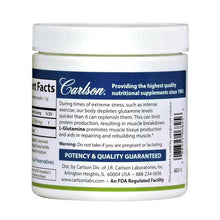 L-Glutamine Amino Acid Powder, 3.53 Oz, by Carlson Labs, image #3