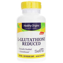 L-Glutathione Reduced Setria 250 Mg, 150 Capsules, by Healthy Origins
