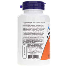 L-Histidine 600 Mg, 60 Veg Capsules, by NOW Foods, image #3