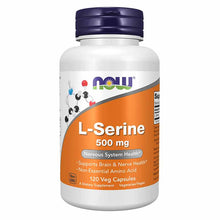 L-Serine 500 mg, by NOW Foods