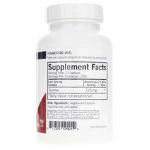 L-Taurine 325 Mg, 250 Capsules, by Kirkman, image #2