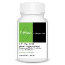 L-Theanine 200 Mg, 120 Veg Capsules, by DaVinci Labs