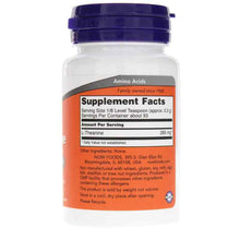 L-Theanine Pure Powder, by NOW Foods, image #2