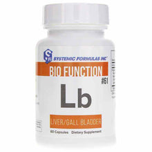 Lb Liver/Gall Bladder, by Systemic Formulas
