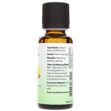 Lemon Organic Essential Oil, by NOW Foods, image #2