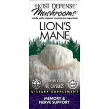 Lion's Mane Memory & Nerve Support, 60 Veg Capsules, by Host Defense
