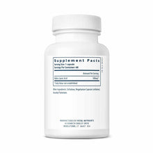 White bottle with white cap containing 60 vegetarian capsules of Lipoic Acid 300mg by Vital Nutrients.