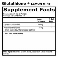 Liposomal Glutathione + Lemon Mint, 1.7 Oz, by Quicksilver Scientific