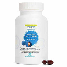 Liposomal Glutathione Softgels, by Core Med Science