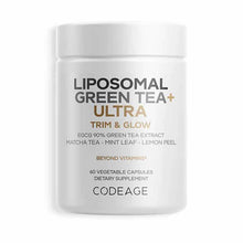 Liposomal Green Tea+ Ultra, 60 Veg Capsules, by Codeage