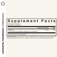 Liposomal Magnesium L-Threonate, by Codeage