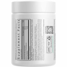 White cylindrical supplement container with black label showing "Supplement Facts" and product information for Codeage Liposo