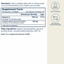 Liposomal Vitamin C Softgels, by Core Med Science