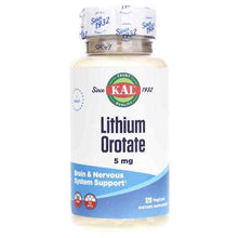 Lithium Orotate 5 Mg, 120 Veg Capsules, by Kal