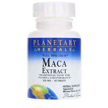 Maca Extract 325 Mg Full Spectrum, 30 Tablets, by Planetary Herbals