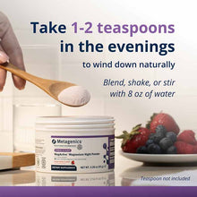 MagActive Night Magnesium Powder Mixed Berry, Mixed Berry, 30 Servings, by Metagenics, image #5