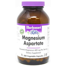 Magnesium Aspartate, 200 Veg Capsules, by Bluebonnet
