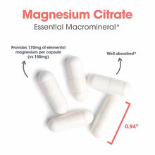 Magnesium Citrate 170 Mg, 90 Veg Capsules, by Allergy Research Group, image #5