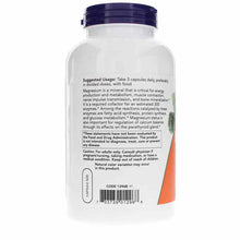 Magnesium Citrate Capsules, 240 Veg Capsules, by NOW Foods, image #3