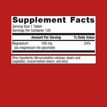 Magnesium Glycinate, 120 Tablets, by Metagenics, image #2