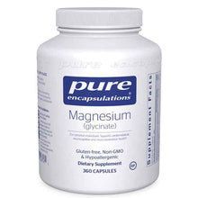 Magnesium (glycinate), 360 Capsules, by Pure Encapsulations