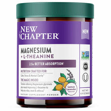 Magnesium + L-Theanine, by New Chapter
