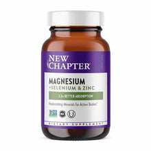Magnesium + Selenium + Zinc, by New Chapter