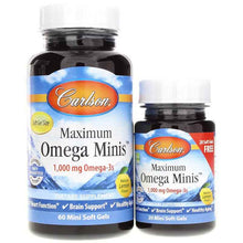 Maximum Omega Minis, 80 Softgels, by Carlson Labs