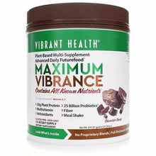 Maximum Vibrance Multi-Supplement Powder, Chocolate, 24.38 Oz, by Vibrant Health