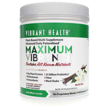 Maximum Vibrance Multi-Supplement Powder, Vanilla, 20.74 Oz, by Vibrant Health